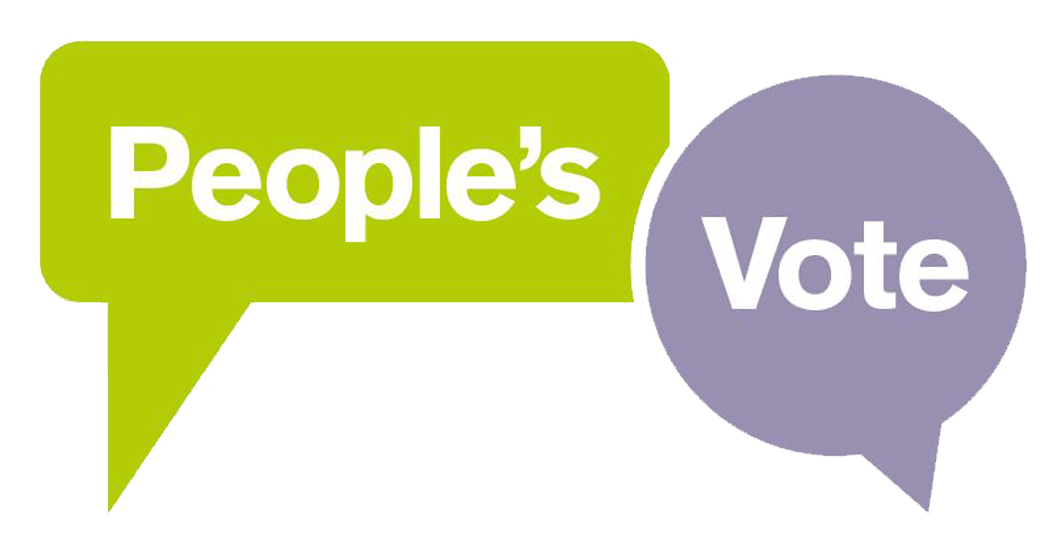 Vote Logo - People's Vote campaign
