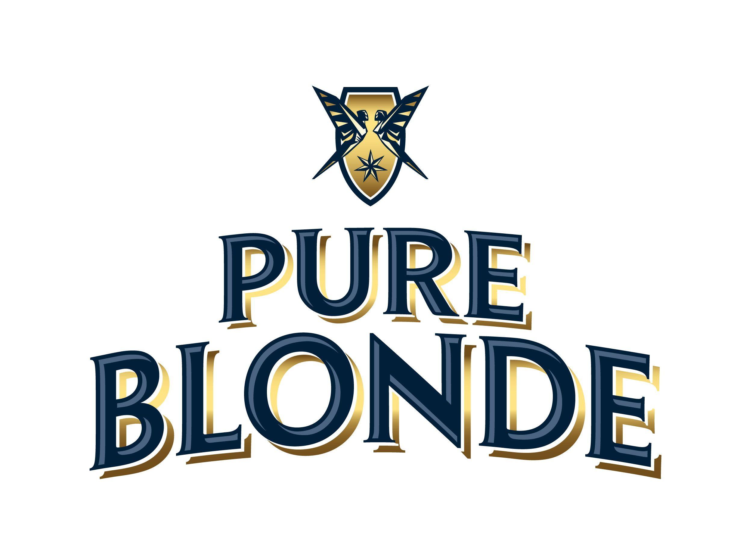 Blonde Logo - Pure Blonde Logo & Brewer