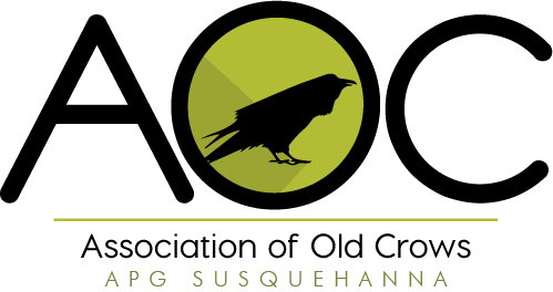 AOC Logo - Association of Old Crows. APG Susquehanna Chapter