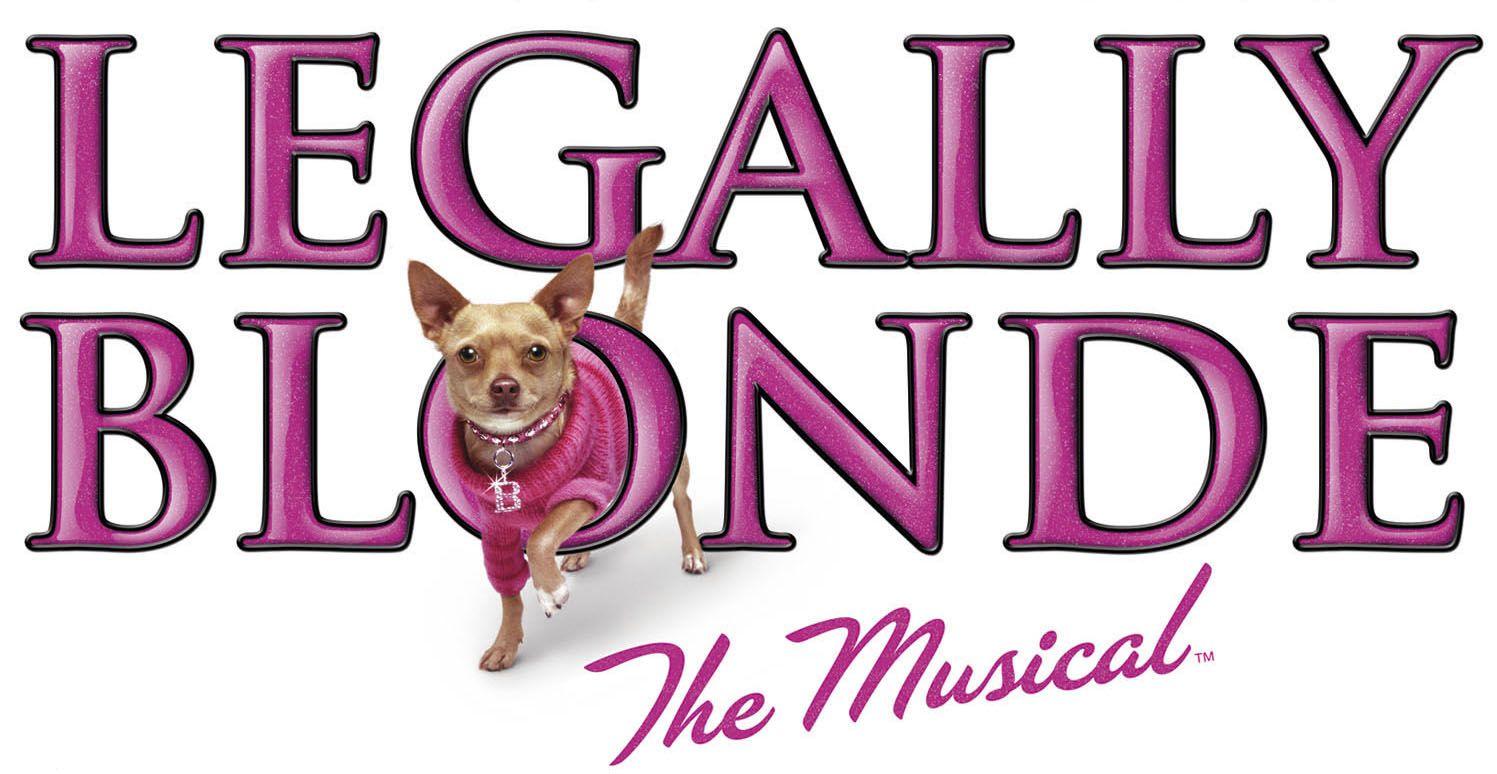 Blonde Logo - Legally Blonde Logo Theatre UK