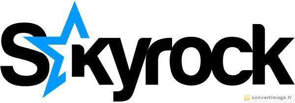 Skyrock Logo - Logo of the French Radio station SKYROCK → ConvertImage.ME