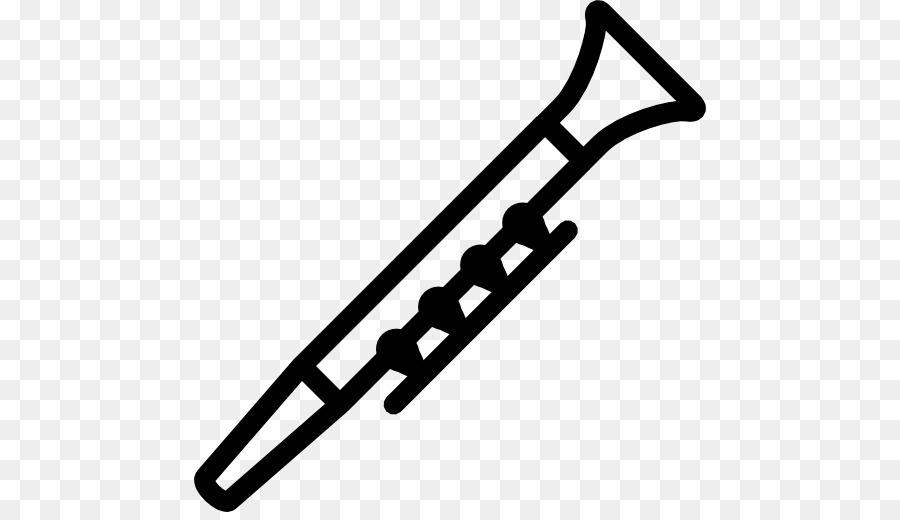 Clarinet Logo - A Flat Clarinet Logo Saxophone Png Download*512