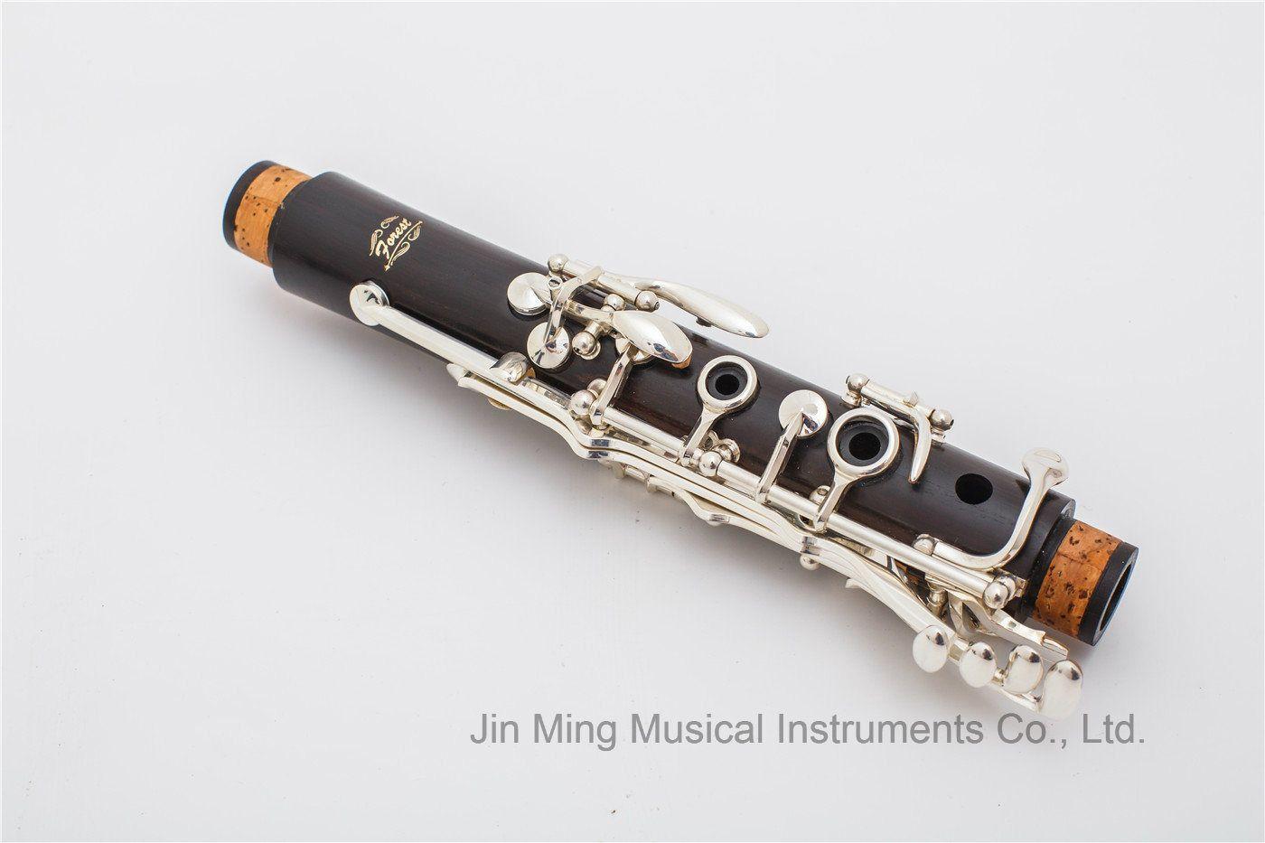 Clarinet Logo - China Wooden Professional 17 Key Tone Bb Clarinet, OEM Logo Photo