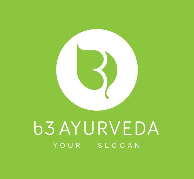 B3 Logo - B3 Ayurveda Logo & Business Card Template - The Design Love