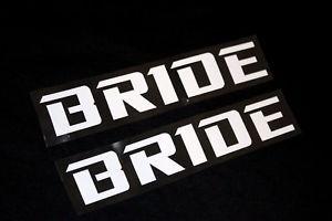 Bride Logo - BRIDE PATCH LOGO HOT VINYL IRON ON TRANSFER JDM SEAT Low Max 8 x