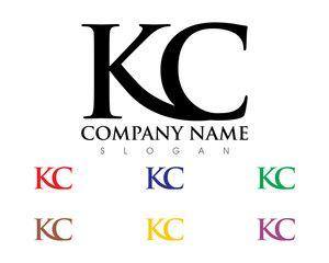 KC Logo - kc Letter Logo