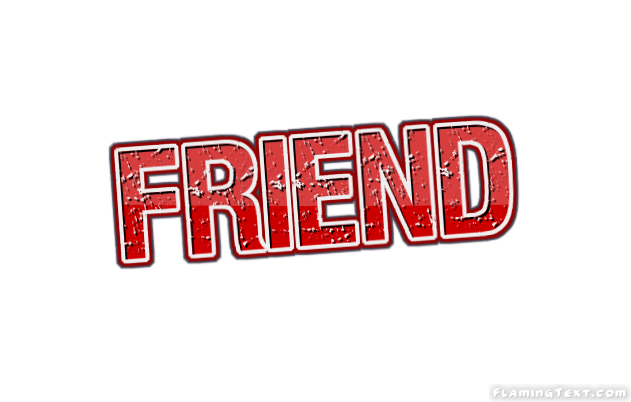 Friend Logo - friend Logo. Free Logo Design Tool from Flaming Text