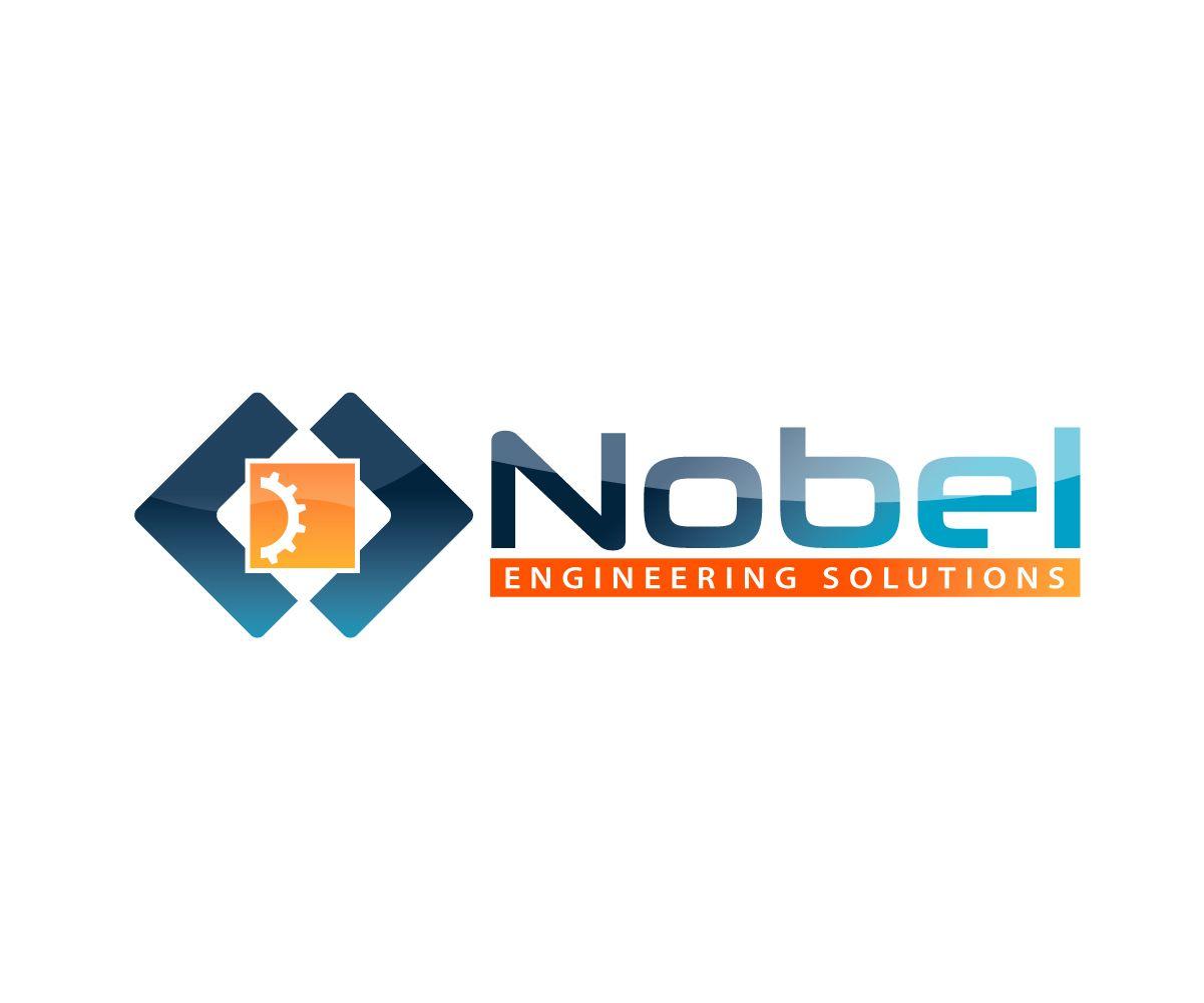 Nobel Logo - Modern, Professional, Engineering Logo Design for Nobel Engineering