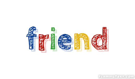 Friend Logo - friend Logo | Free Logo Design Tool from Flaming Text
