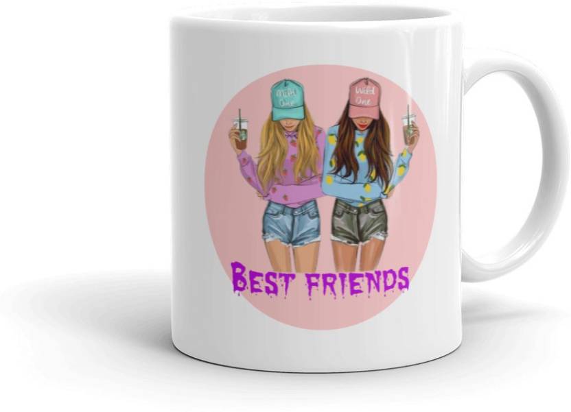 Friend Logo - bestylishart BEST FRIEND LOGO art designer coffee mug Ceramic Mug ...