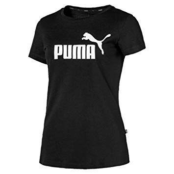 ESS Logo - Puma Women's Ess Logo T Shirt: Amazon.co.uk: Sports & Outdoors