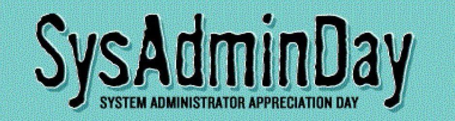 Sysadmin Logo - System Administrator — Appreciation Day