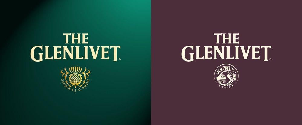 Glenlivet Logo - Brand New: New Logo for The Glenlivet by SomeOne