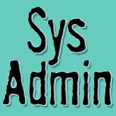 Sysadmin Logo - This Blog Is Not For Reading » Blog Archive » sysadmin-vertical
