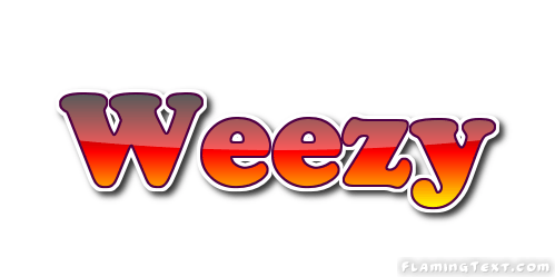 Weezy Logo - Weezy Logo. Free Name Design Tool from Flaming Text