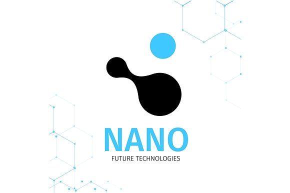 Nanotechnology Logo - Nano logo - nanotechnology. ~ Icons ~ Creative Market