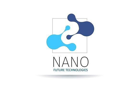 Nanotechnology Logo - Nano logo - nanotechnology. ~ Icons ~ Creative Market