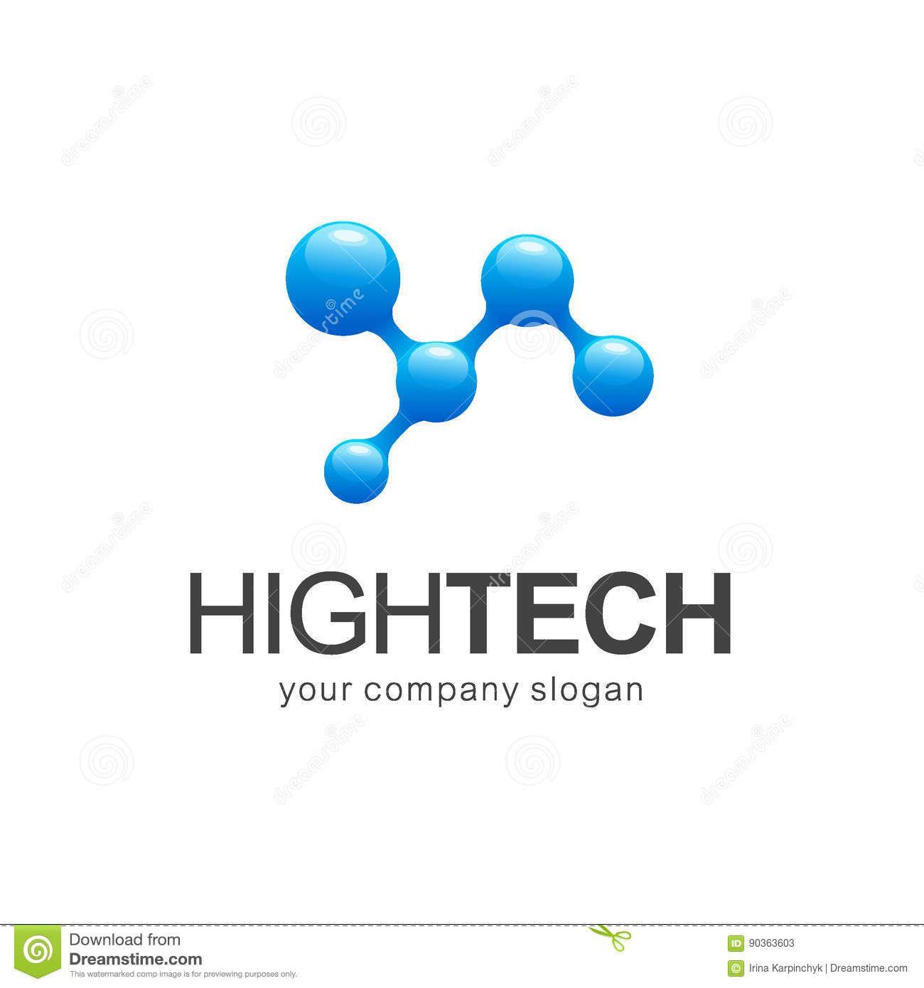 Nanotechnology Logo - Vector Logo Template. High Technology. Nano Technology Stock Vector ...