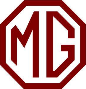 MGB Logo - 2 x MG Style logo badge car vinyl sticker decal ZR ZT TF MGB | eBay