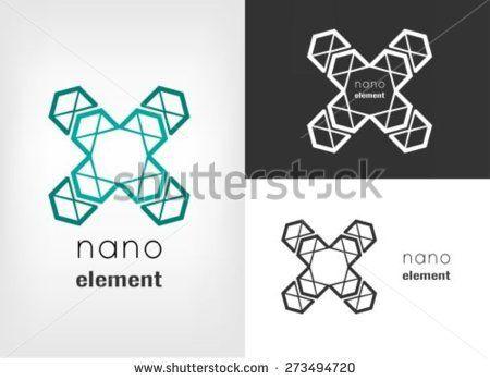 Nanotechnology Logo - Nanotechnology logo design template. Myriad. Logo design template