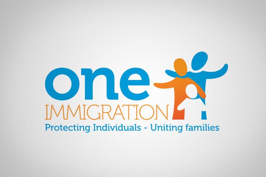 Immigration Logo - One Immigration Logo Design