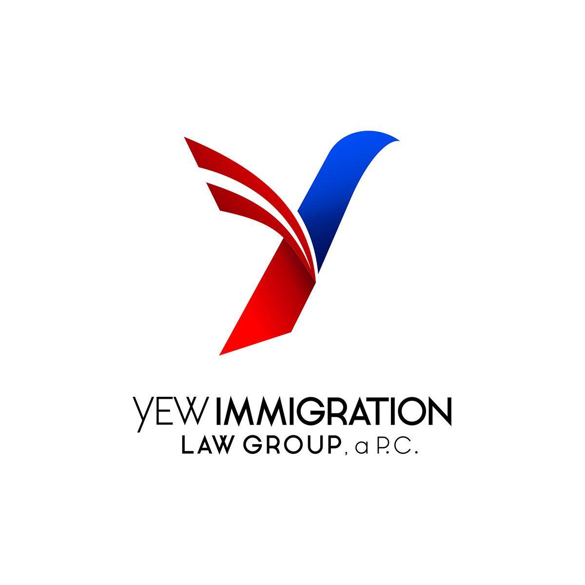 Immigration Logo - Yew Immigration Law Logo | Wire B Graphics | Graphic Design and Web ...