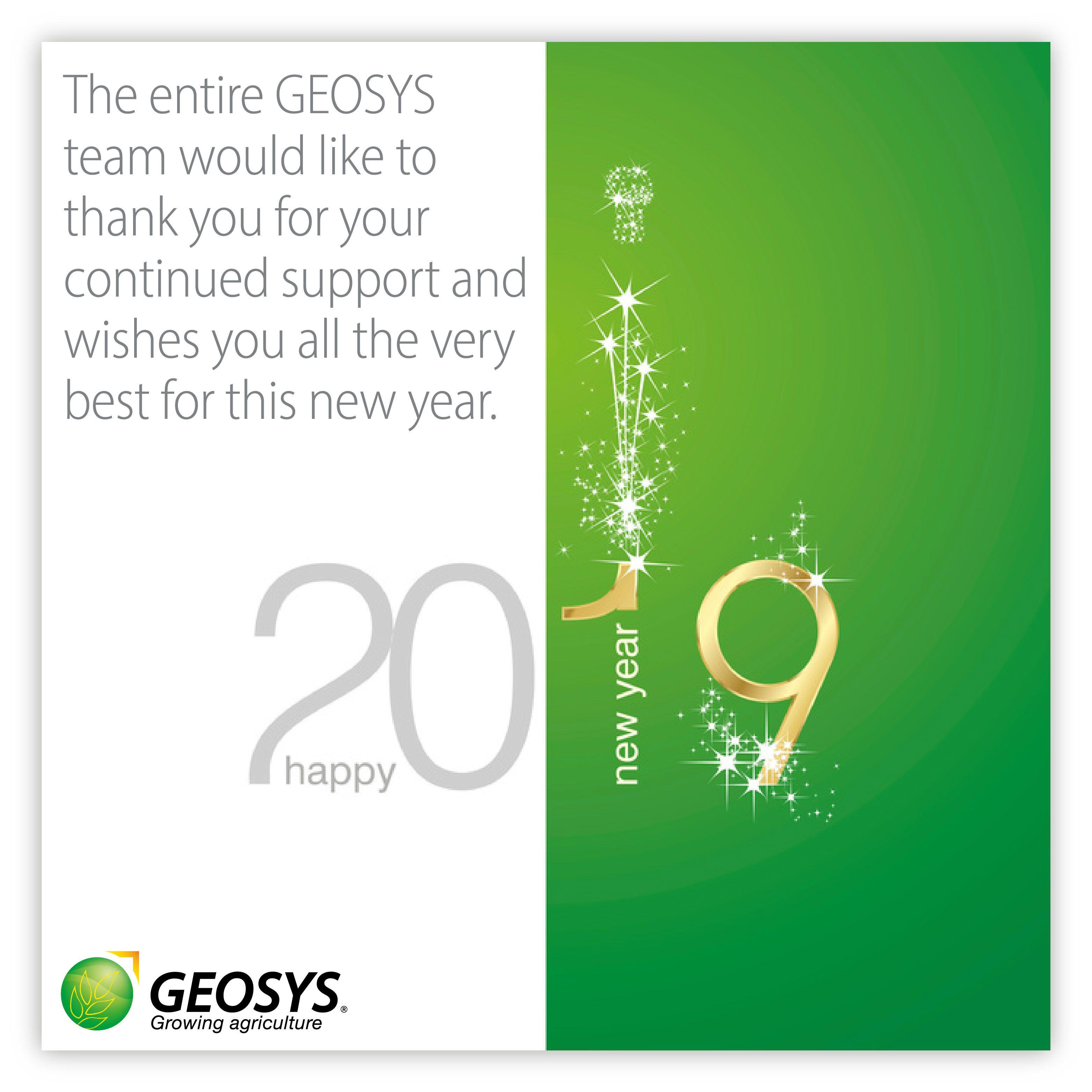 Geosys Logo - Geosys | 2019 Greetings - Geosys