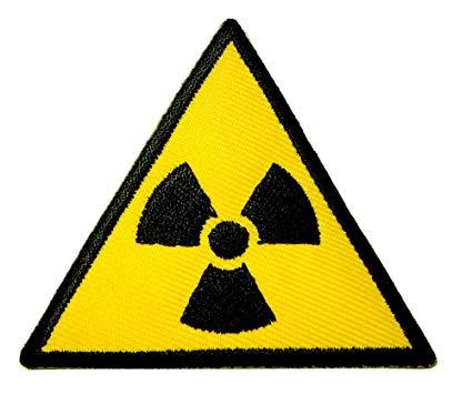 Nuclear Logo - Amazon.com: Nuclear Power Triangle Sign Symbol Logo Bags Jackets ...