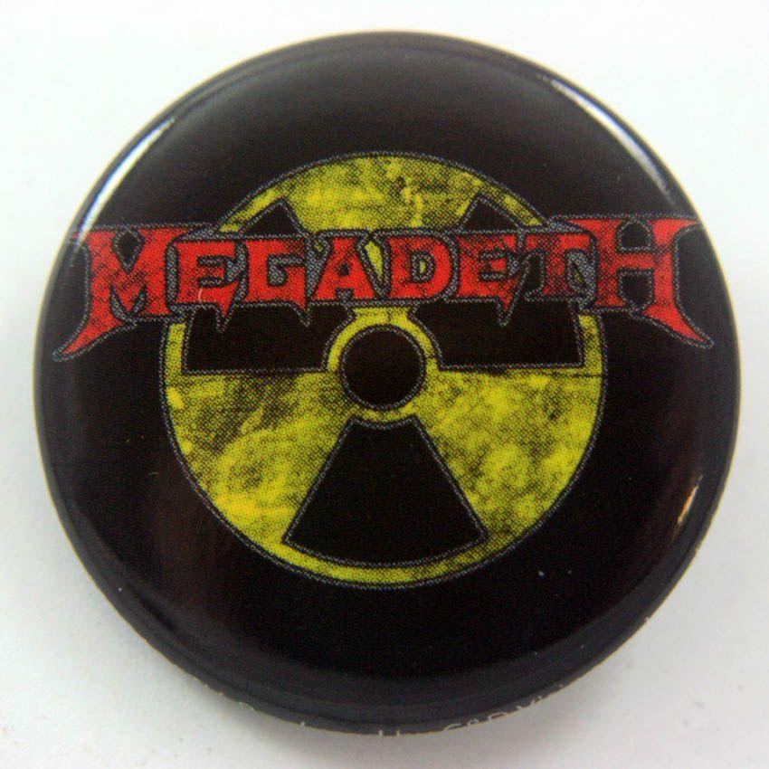 Nuclear Logo - Megadeth Logo 32mm Badge