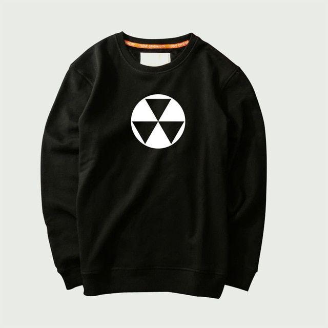 Nuclear Logo - Fallout 4 Video Game US Hoodie Fallout Shelter Symbol Nuclear Logo