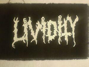 Lividity Logo - Lividity Printed Logo Patch SLOUGH IMPETIGO REPULSION MASTER WACO