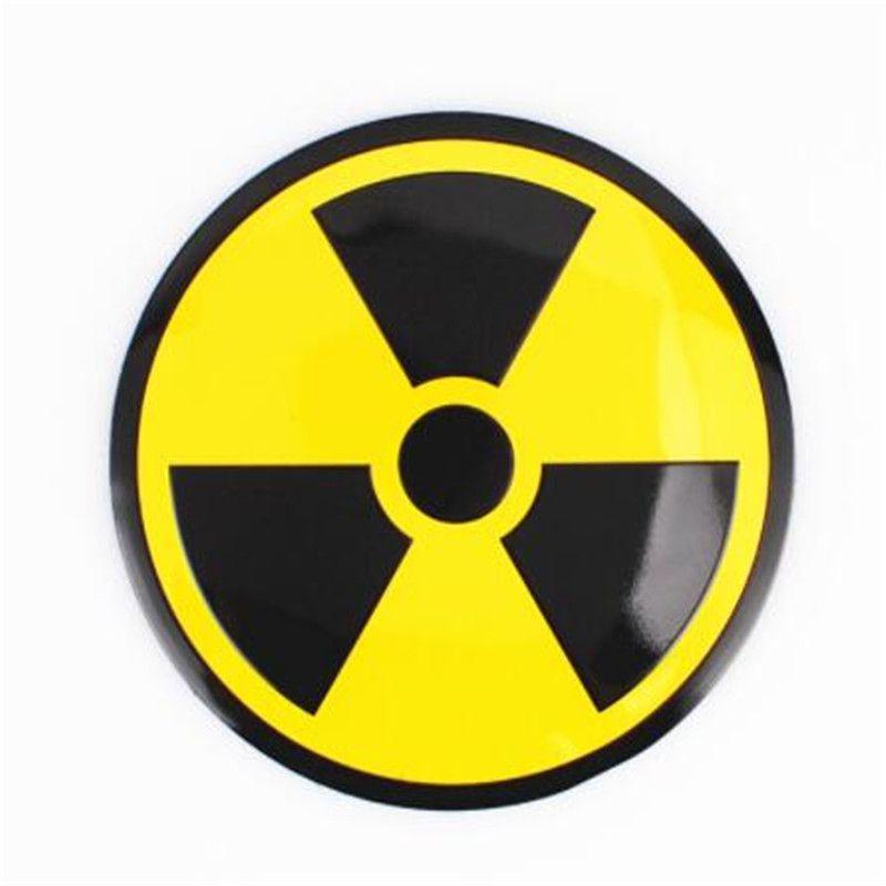 Nuclear Logo - Car Styling 56.5mm Nuclear Bomb Weapon Sign Logo Style Aluminum Car ...