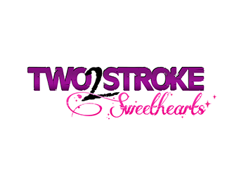 Sweathearts Logo - Two 2 Stroke Sweethearts logo design