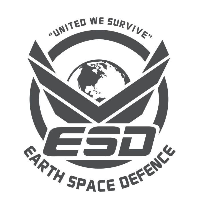 Extraterrestrial Logo - Independence Day Resurgence, ID Alien, Earth Space Defense, ESD