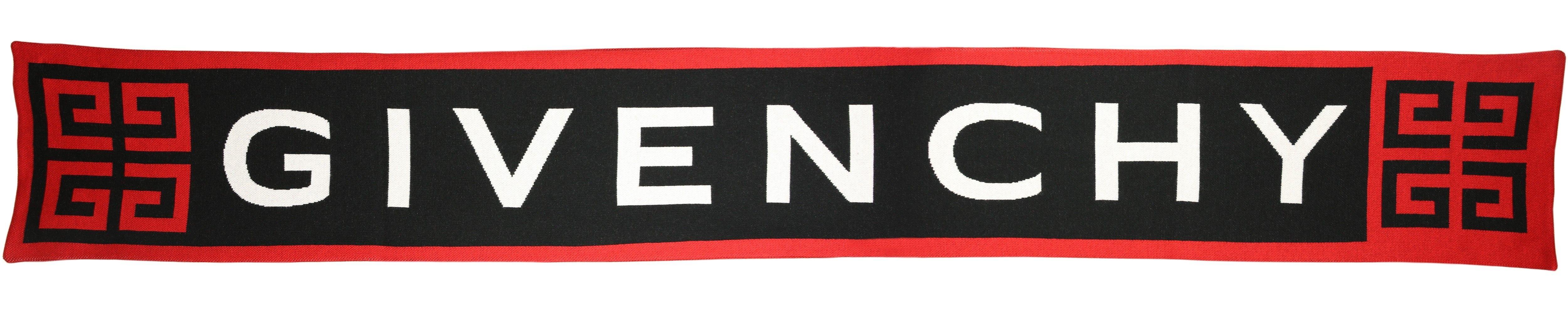 Givency Logo - Givenchy Logo 4G Knit Scarf