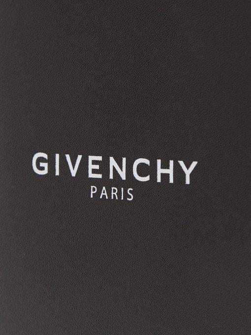 Givency Logo - Logo-debossed leather passport holder | Givenchy | MATCHESFASHION.COM KR