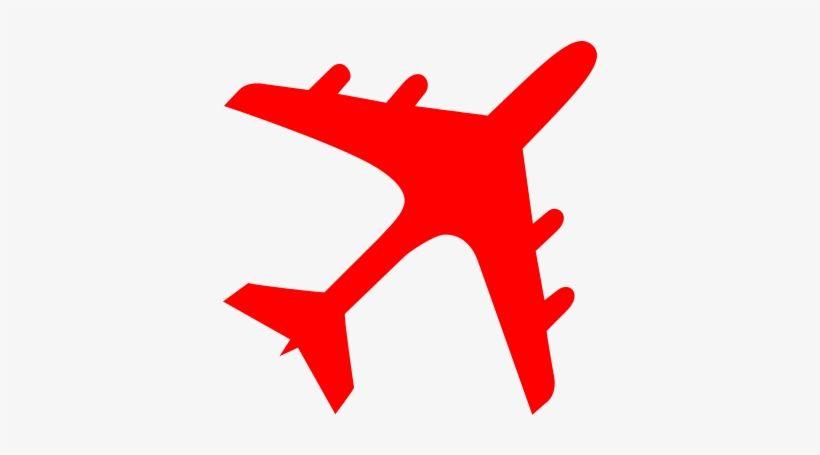 Plne Logo - Red Plane Logo Pin It - Airplane Silhouette Red - Free Transparent ...