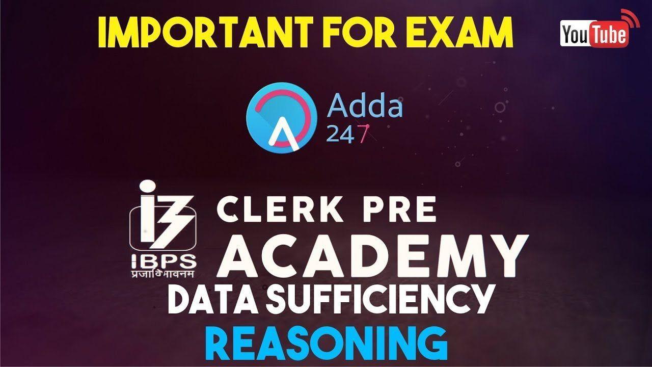 Predata Logo - IBPS CLERK PRE | Data Sufficiency | Reasoning Tricks | Online ...