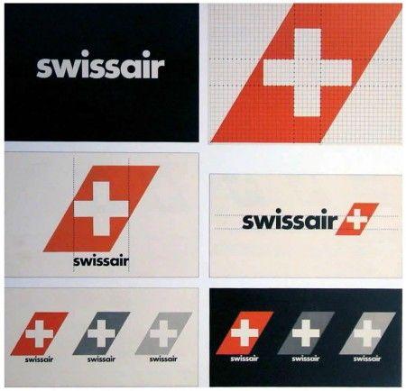 Parallelogram Logo - Swissair: Behind the Logos ISO50 Blog