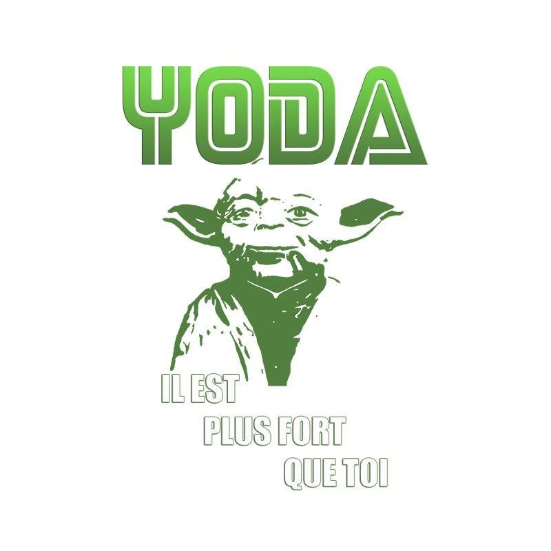 Yoda Logo - Yoda T Shirt White