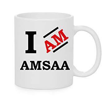 AMSAA Logo - I Am Amsaa Official Mug: Amazon.ca: Home & Kitchen