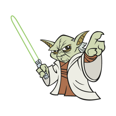 Yoda Logo - Master Yoda vector free download