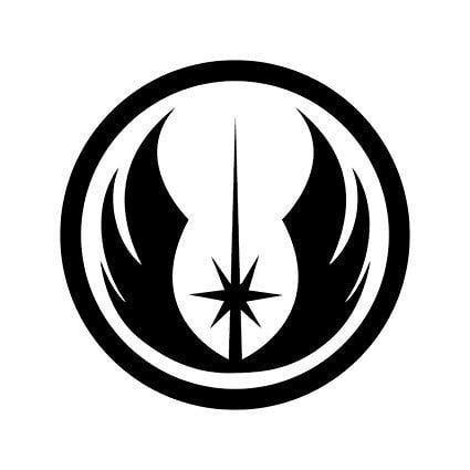 Yoda Logo - Amazon.com: Athena Star Wars Jedi Crest Logo Symbol Yoda Skywalker ...