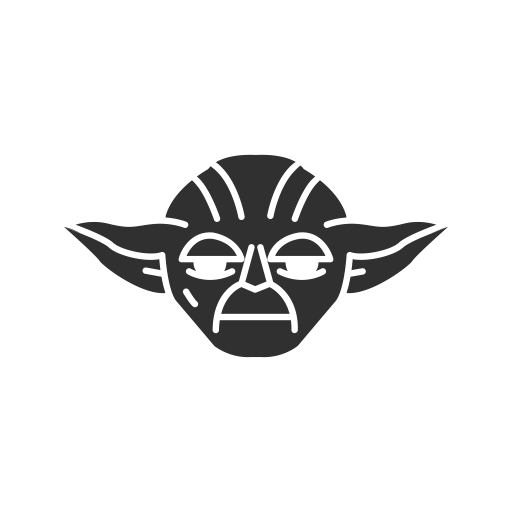 Yoda Logo - Jedi, jedi master, starwars, yoda icon