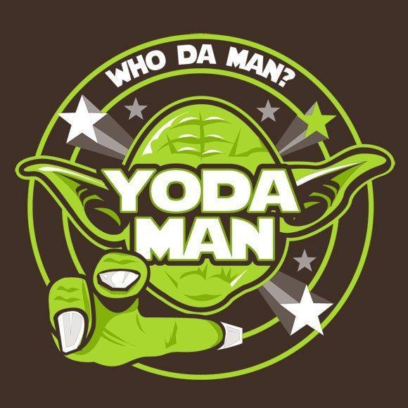 Yoda Logo - Yoda Man tee and baby onesie