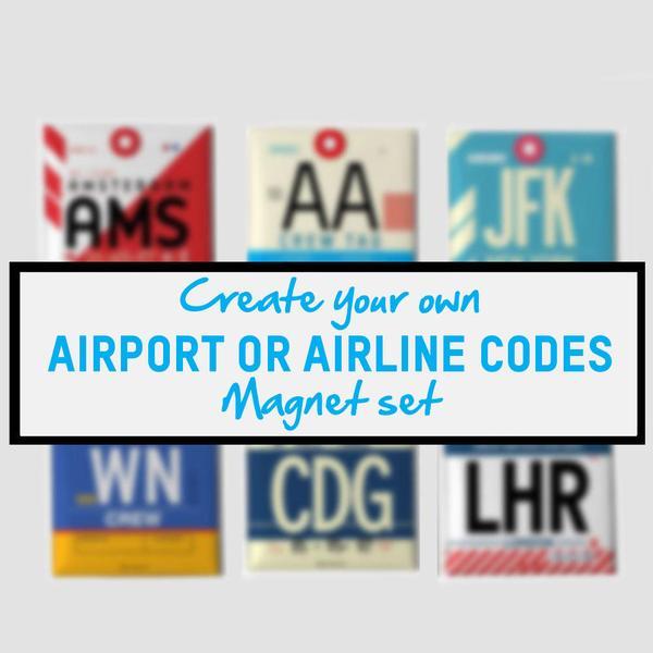 AMSAA Logo - Magnets - Set of 6 – Airportag