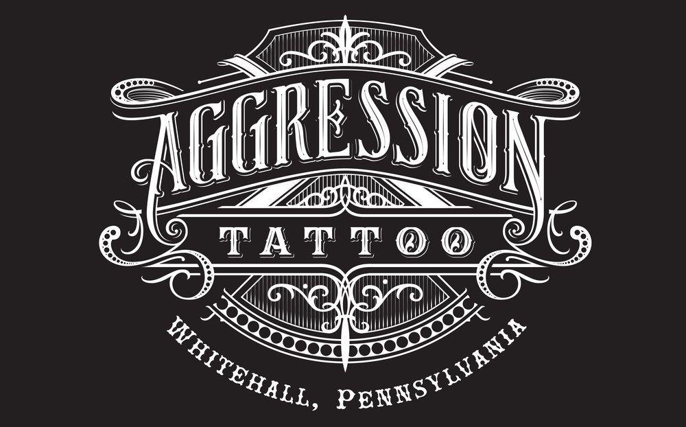 Tattoo Logo - AGGRESSION TATTOO