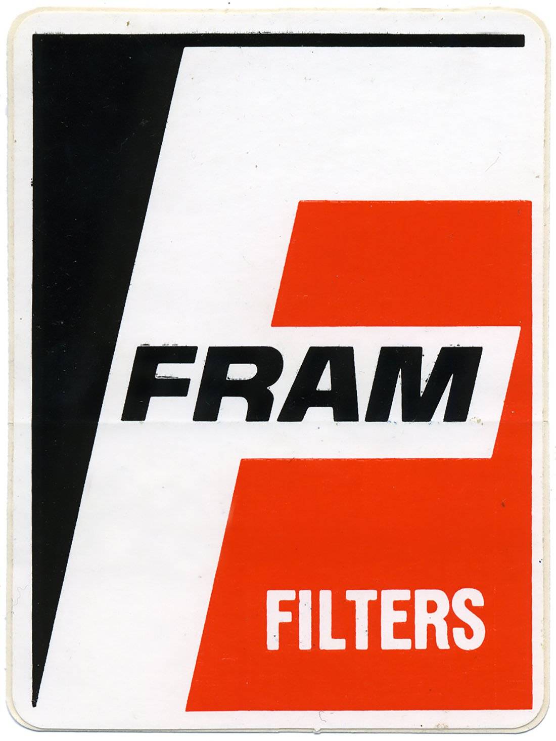 Fram Logo - Vintage Racing Logo Decals from the 1970's
