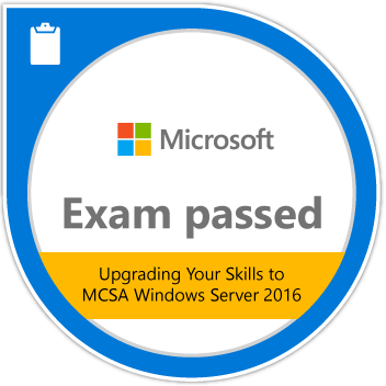 MCSA Logo - Microsoft - Badges - Acclaim