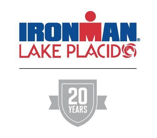 Placid Logo - 20th Annual Ironman Lake Placid. Lake Placid, Adirondacks